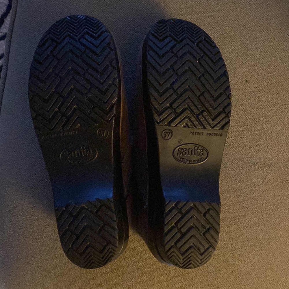 Brown Leather Clogs - image 4